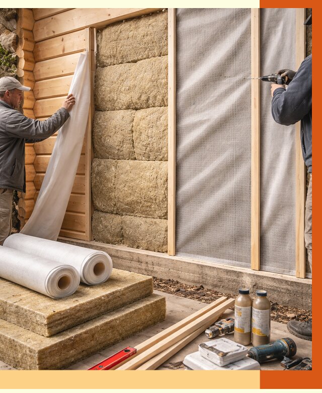 Утепление дома из минибруса в Ступино от 4677 руб/м2 — заказать профессионально | ТепломастерСтп