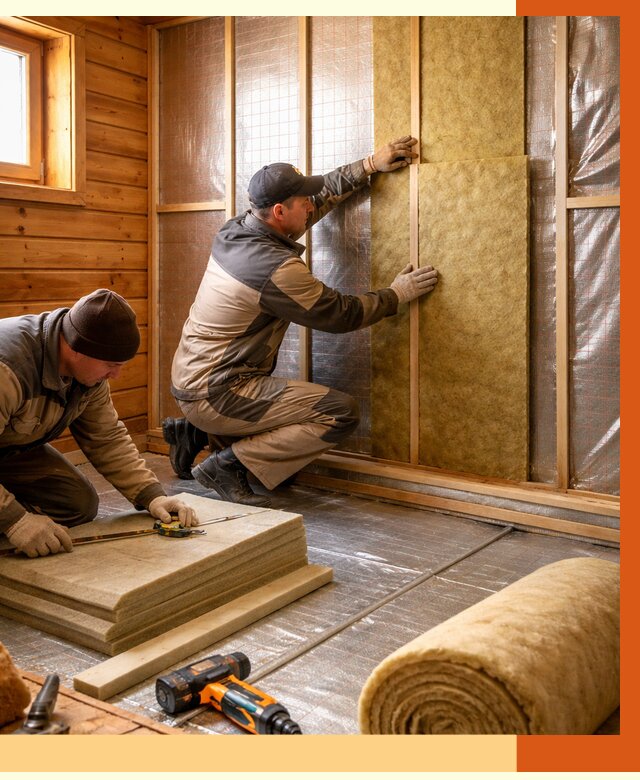 Утепление бани изнутри в Ступино под ключ от 4365 руб./м² | ТепломастерСтп