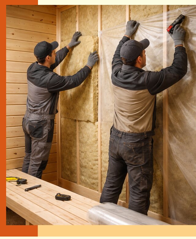 Профессиональное утепление сауны в Ступино с гарантиями качества