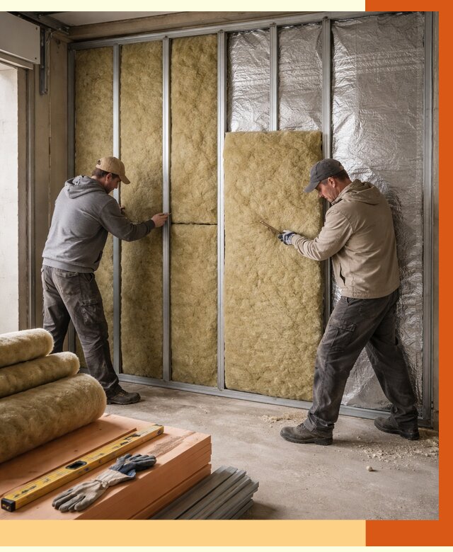 Утепление гаража изнутри в Ступино от 7796 руб/м2 — работы и цена | ТепломастерСтп