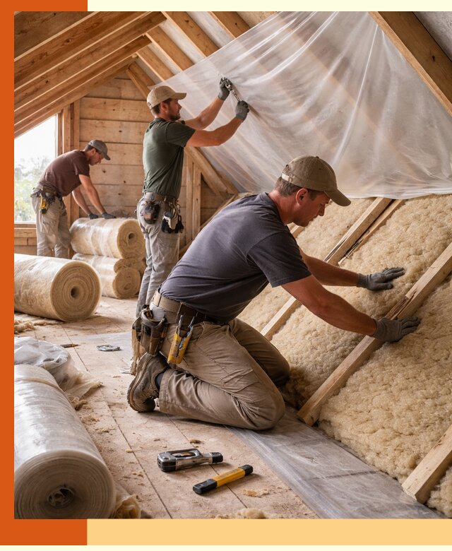 Утепление крыши изнутри в Ступино: профессионально и надежно