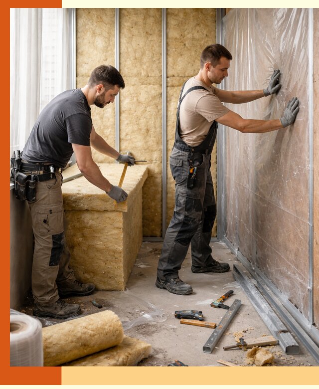 Профессиональное утепление лоджии в Ступино эффективно и надежно