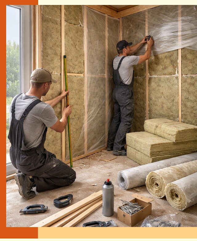 Профессиональное утепление веранды и крыльца в Ступино