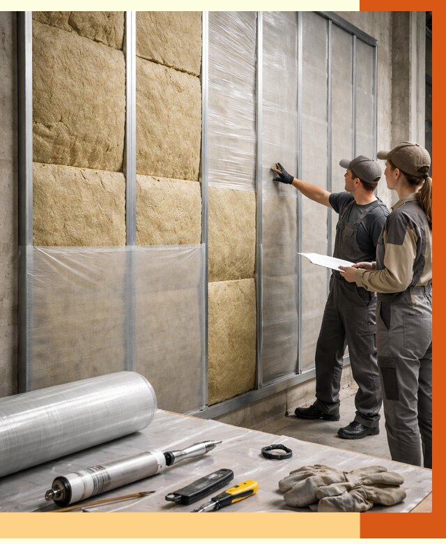 Утепление склада химсырья в Ступино от 4677 руб. под ключ | ТепломастерСтп