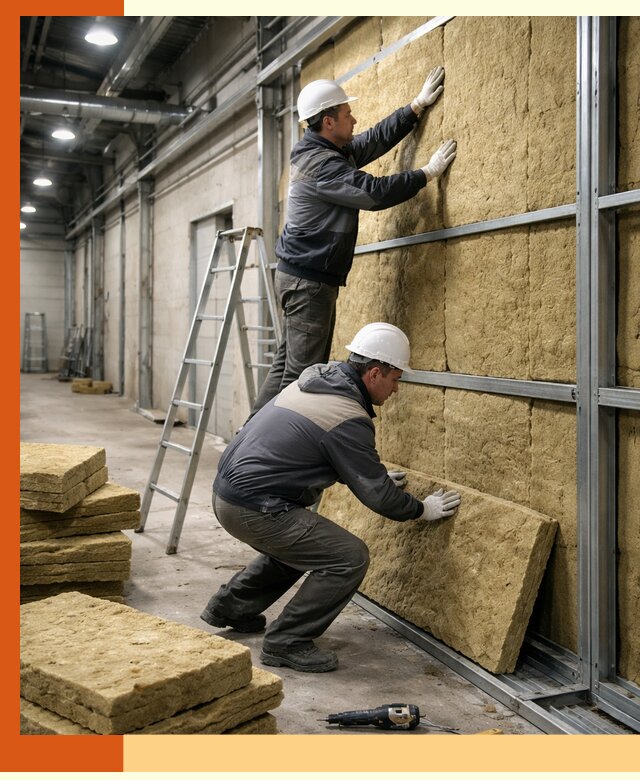 Утепление цеха под ключ в Ступино с гарантией качества