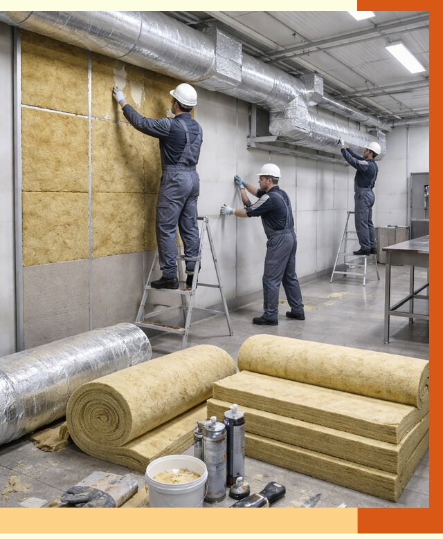 Утепление пищевого цеха в Ступино от 12993 руб./м² — комплексно под ключ | ТепломастерСтп