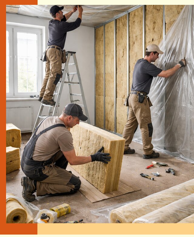 Утепление офисных помещений под ключ в Ступино