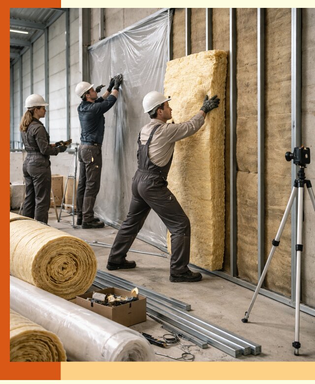 Утепление складского терминала в Ступино профессионально и надёжно