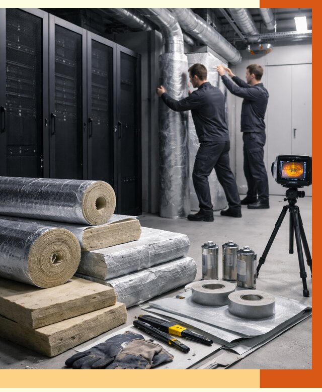 Утепление серверной в Ступино от 8835 руб./м² — комплексно под ключ | ТепломастерСтп