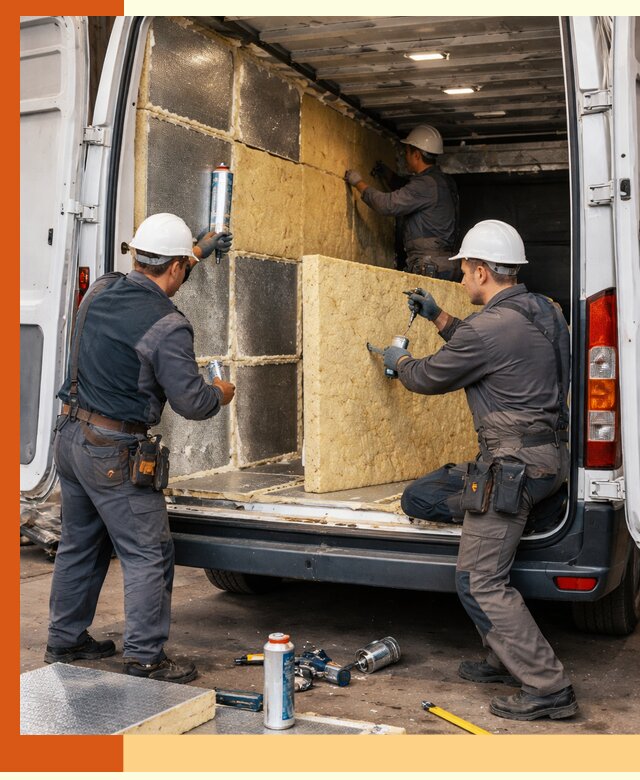 Утепление фургона-рефрижератора в Ступино для сохранения температуры