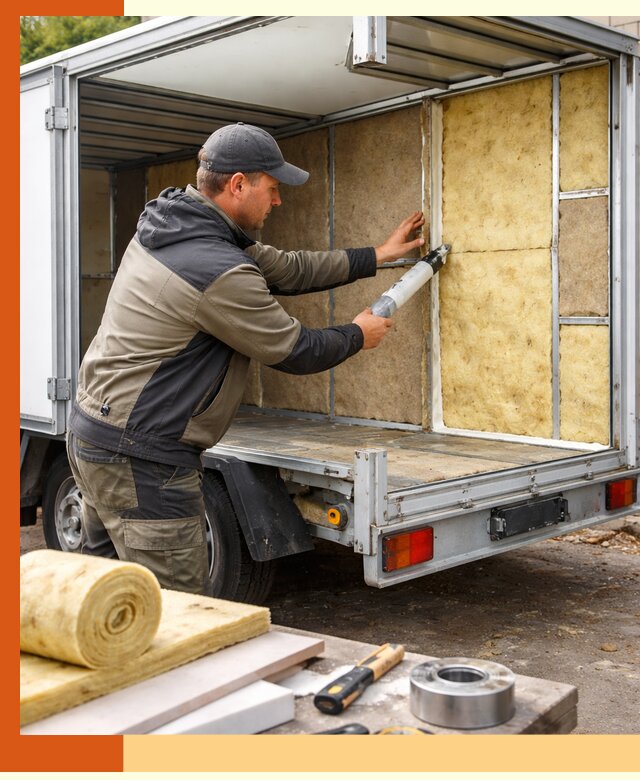 Профессиональное утепление прицепа в Ступино для любых условий