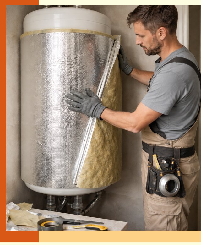 Утепление бойлера в Ступино для снижения теплопотерь и экономии энергии