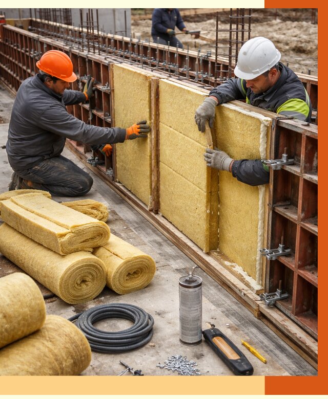 Теплоизоляция опалубки в Ступино от 7484 руб. за м2 — услуги и монтаж | ТепломастерСтп