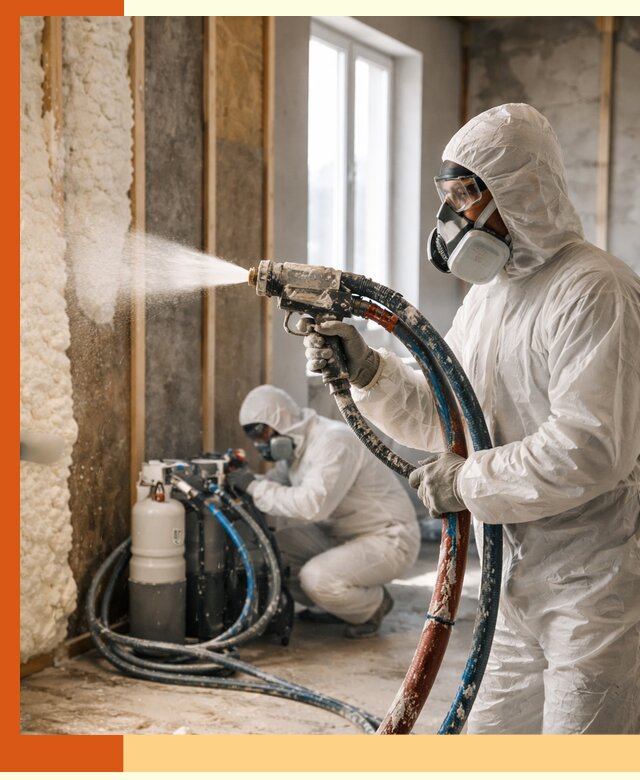 Пенополиуретан напыление для утепления зданий в Ступино