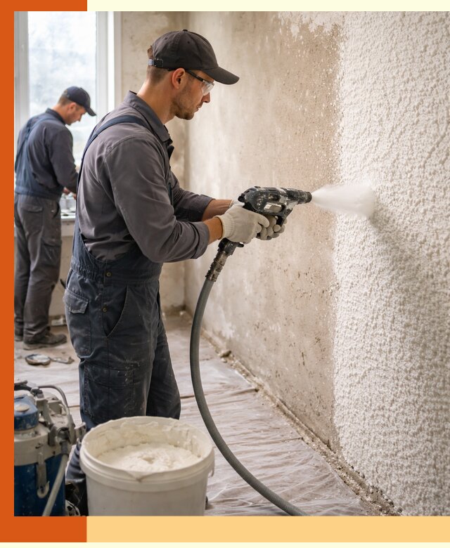 Утепление стен жидкой теплоизоляцией в Ступино для квартир и домов