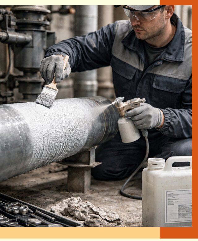 Утепление оборудования жидкой теплоизоляцией в Ступино от 4677 руб. | ТепломастерСтп