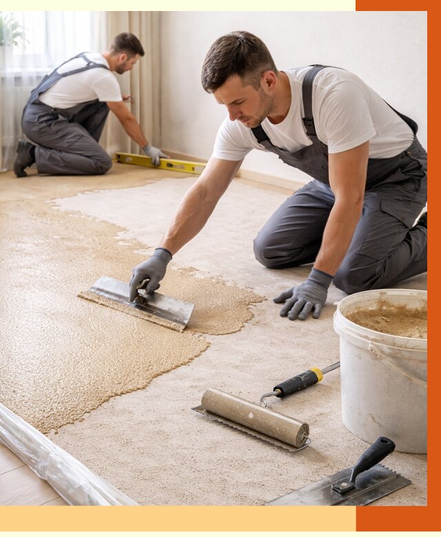 Утепление пола жидкой пробкой в Ступино от 1195 руб./м2 — ТепломастерСтп