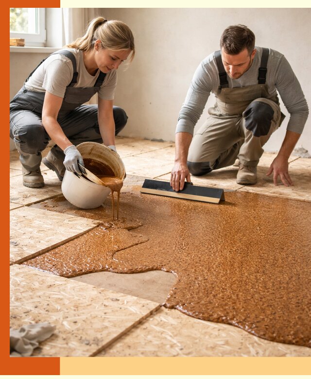 Утепление пола жидкой пробкой в Ступино для квартир и домов