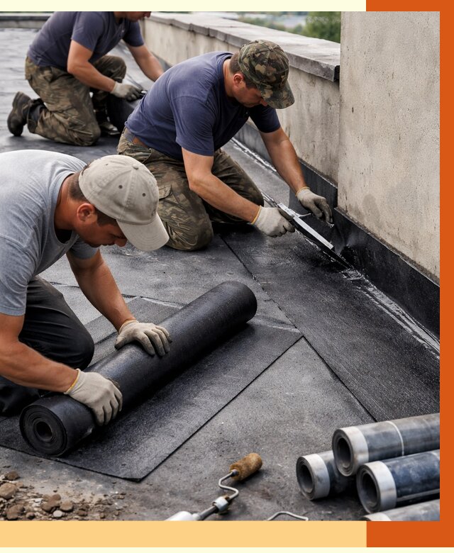 Гидроизоляция кровли в Ступино от 4677 руб. — профессиональная гидроизоляция крыши | ТепломастерСтп