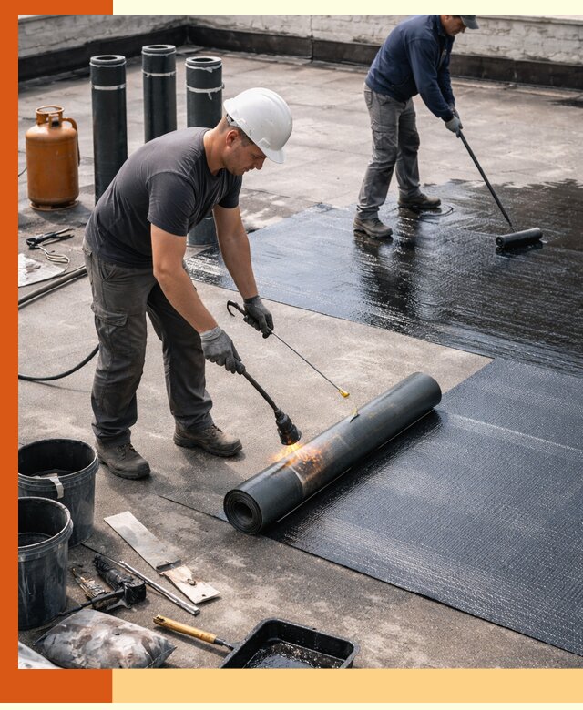 Гидроизоляция кровли в Ступино — надежная защита от протечек