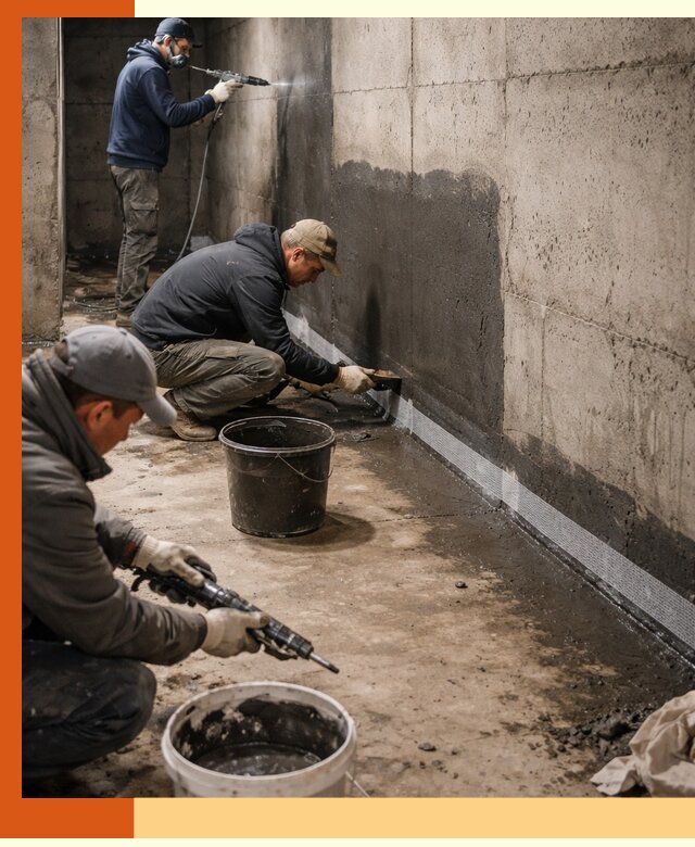 Гидроизоляция подвала в Ступино — комплексная защита от влаги