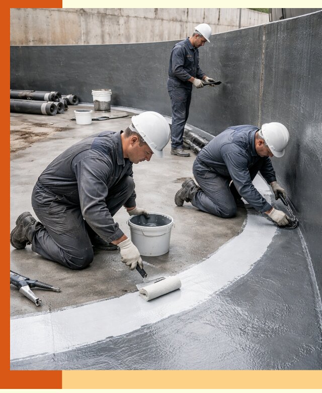 Гидроизоляция резервуара для топлива в Ступино