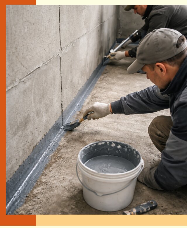 Гидроизоляция швов зданий и конструкций в Ступино