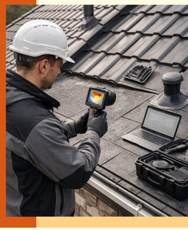 Тепловизионное обследование кровли в Ступино для выявления дефектов