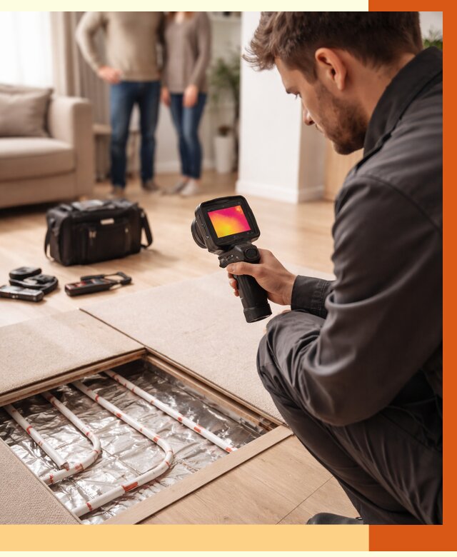 Тепловизионное обследование теплого пола в Ступино от 4677 руб. — ТепломастерСтп