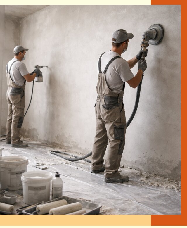 Подготовка поверхности под напыление в Ступино от 1247 руб. — ТепломастерСтп