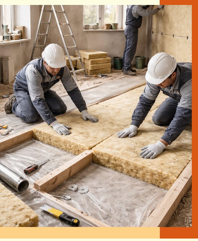 Восстановление теплоизоляции в Ступино от 8835 руб. — ремонт утепления под ключ | ТепломастерСтп