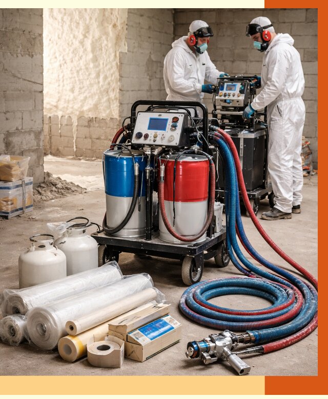 Аренда установки для напыления ППУ в Ступино от 36379 руб. | ТепломастерСтп