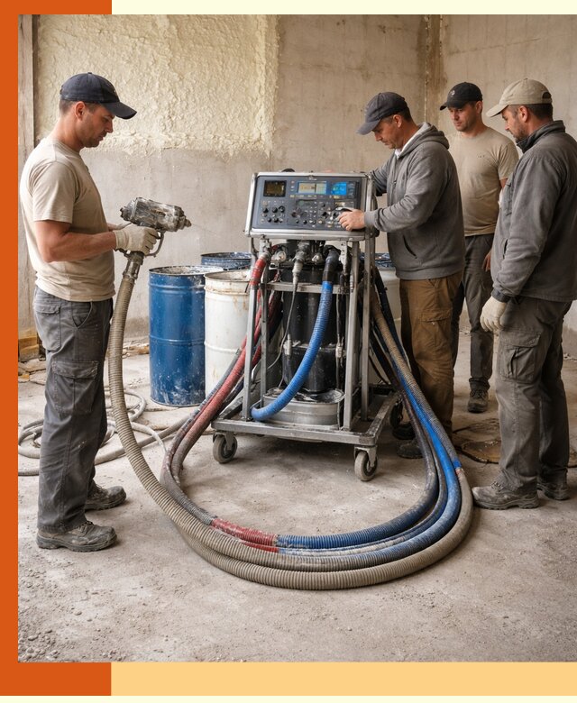 Аренда установки для напыления ППУ в Ступино на выгодных условиях