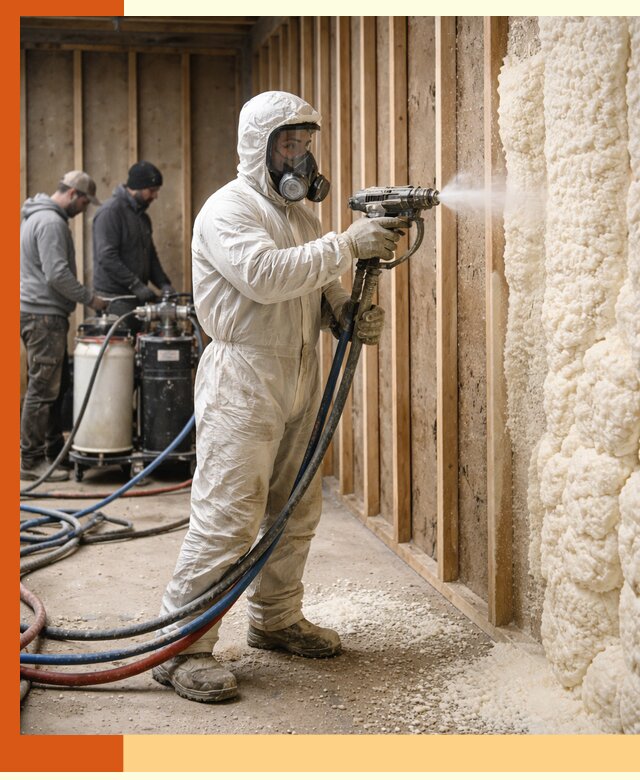 Обучение напылению ППУ: курсы для специалистов в Ступино