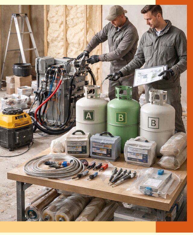 Продажа компонентов ППУ с консультацией в Ступино от 4365 руб. | ТепломастерСтп