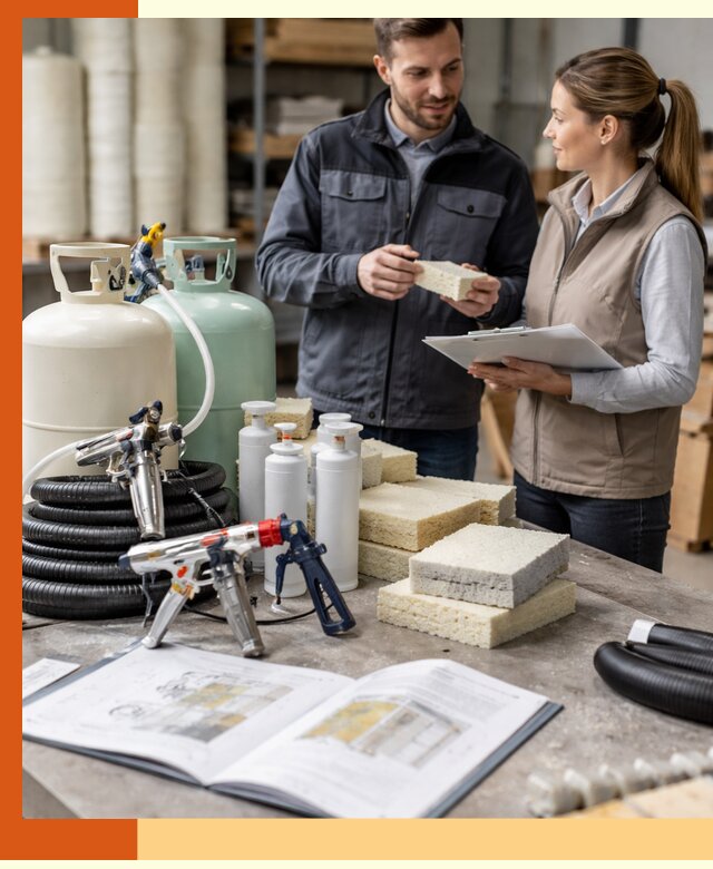 Продажа компонентов ППУ с профессиональной консультацией в Ступино